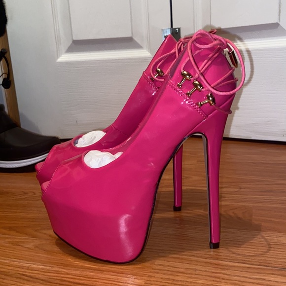 soulier rose - Picture 3 of 10